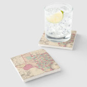 Texas 10 steinuntersetzer (Seitenansicht)