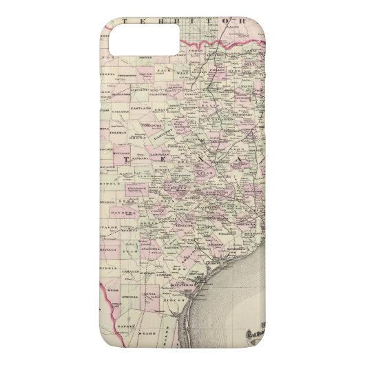 Texas 12 Case-Mate iPhone hülle (Rückseite)