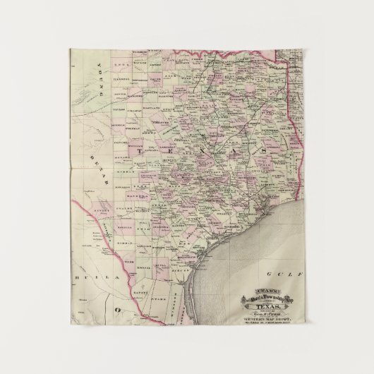 Texas 12 wandteppich (Vorderseite)