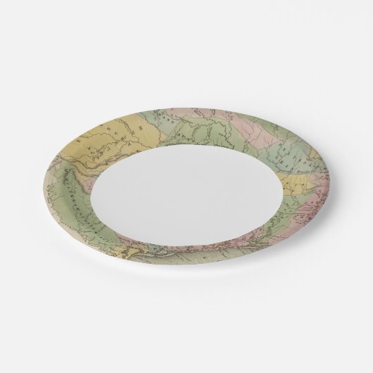 Texas 14 pappteller (Schrägansicht)