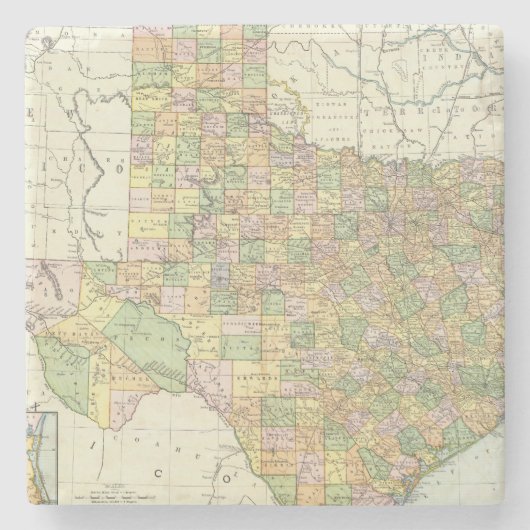 Texas 15 steinuntersetzer (Vorderseite)