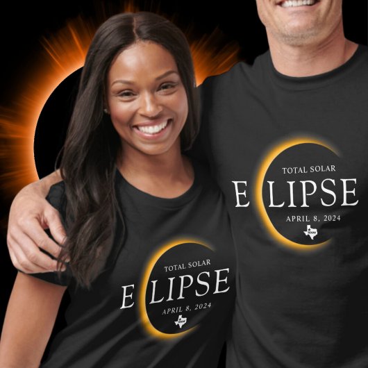 Texas 2024 Gesamtsolarausblick Party T-Shirt