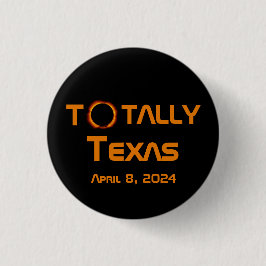 Texas 2024 Solar Eclipse Button