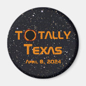 Texas 2024 Solar Eclipse Magnet (Vorne)