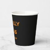 Texas 2024 Solar Eclipse Pappbecher (Links)