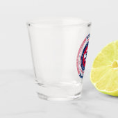 Texas 28. Star Patriotic Shot Glas (Links)