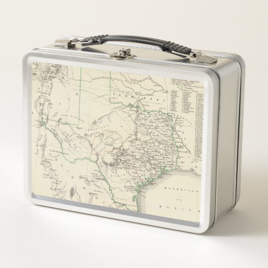 Texas 2 2 metall brotdose (Vorderseite)