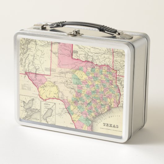 Texas 4 2 metall brotdose (Vorderseite)