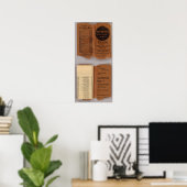 Texas 4 poster (Heimbüro)