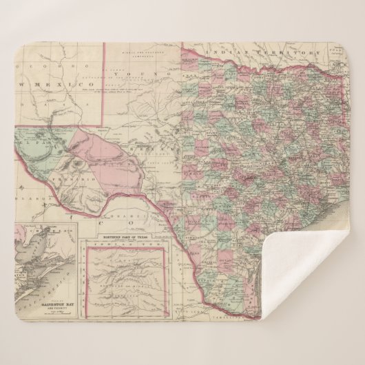 Texas 5 sherpadecke (Vorderseite (Horizontal))