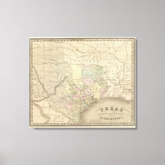 Texas 6 leinwanddruck (Vorderseite)