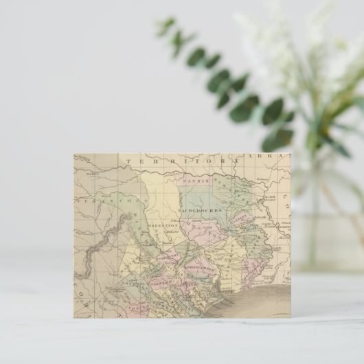 Texas 6 postkarte (Stehend Vorderseite)