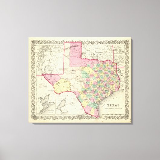 Texas 7 leinwanddruck (Vorderseite)