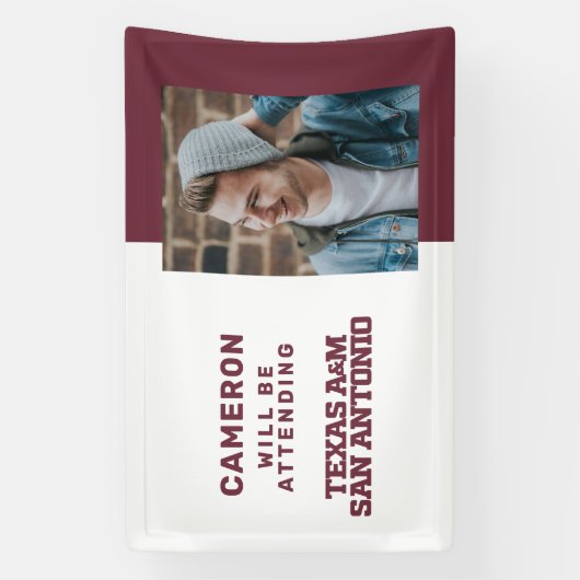 Texas A&M San Antonio Banner (Vertikal)