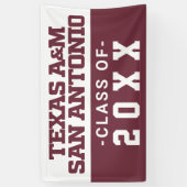 Texas A&M San Antonio Banner (Vertikal)