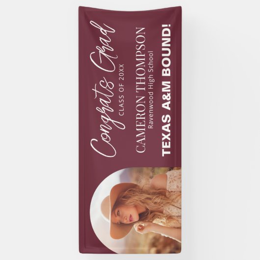 Texas A&M San Antonio Banner (Vertikal)