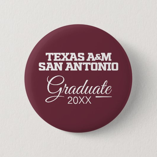 Texas A&M San Antonio Button (Vorderseite)