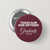 Texas A&M San Antonio Button (Vorne & Hinten)