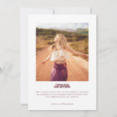 Texas A&M San Antonio Einladung (Rückseite)