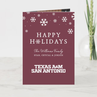 Texas A&M San Antonio Feiertagskarte