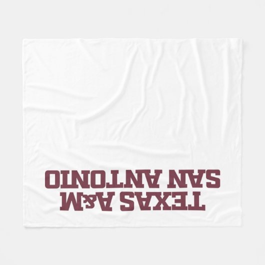 Texas A&M San Antonio Fleecedecke (Vorderseite (Horizontal))