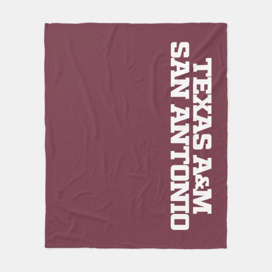 Texas A&M San Antonio Fleecedecke (Vorderseite)