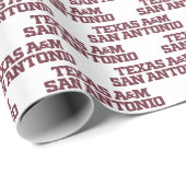 Texas A&M San Antonio Geschenkpapier (Rolleneckpunkt)