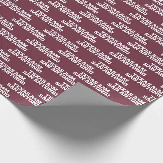 Texas A&M San Antonio Geschenkpapier (Ecke)