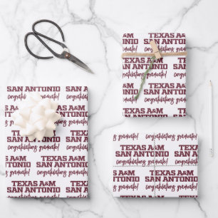 Texas A&M San Antonio Geschenkpapier Set