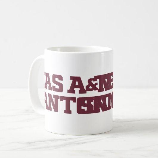 Texas A&M San Antonio Kaffeetasse (Vorderseite Links)