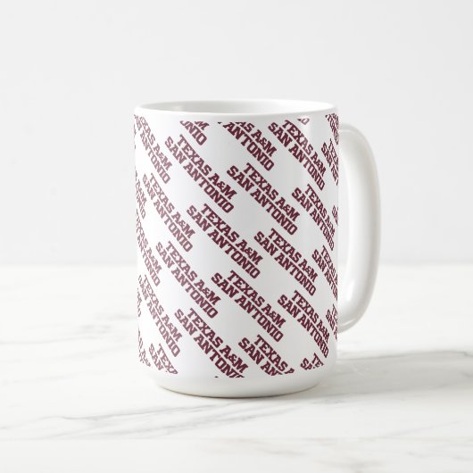 Texas A&M San Antonio Kaffeetasse (VorderseiteRechts)