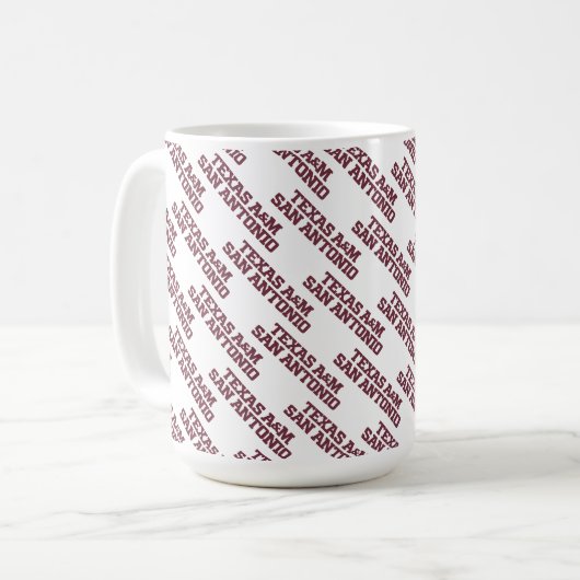 Texas A&M San Antonio Kaffeetasse (Vorderseite Links)