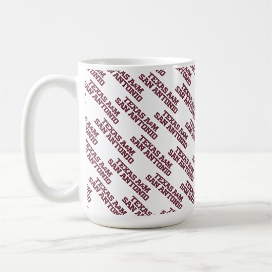 Texas A&M San Antonio Kaffeetasse (Links)