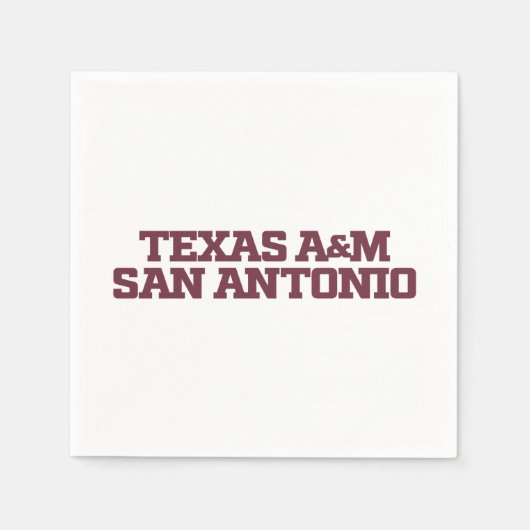 Texas A&M San Antonio Serviette (Vorderseite)