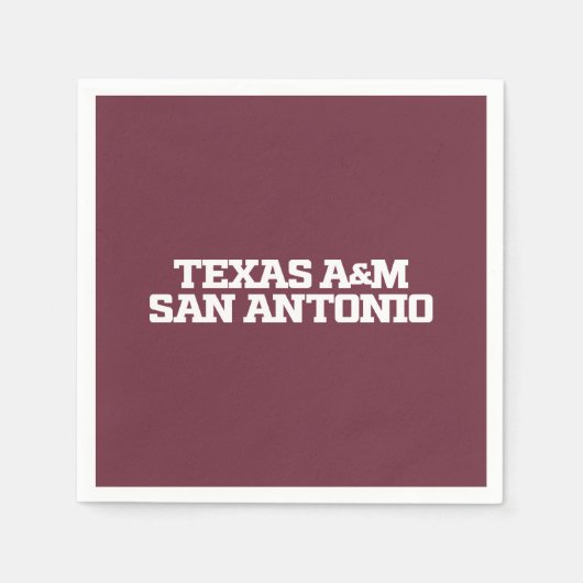 Texas A&M San Antonio Serviette (Vorderseite)