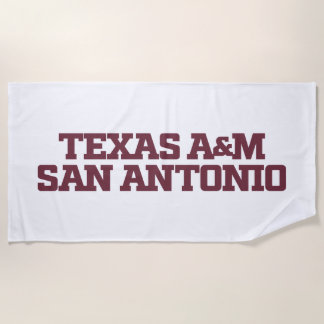 Texas A&M San Antonio Strandtuch