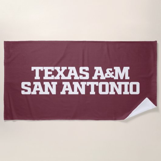 Texas A&M San Antonio Strandtuch (Vorderseite)