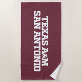 Texas A&M San Antonio Strandtuch (Vorderseite)