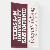 Texas A&M University - San Antonio Banner (Vertikal)