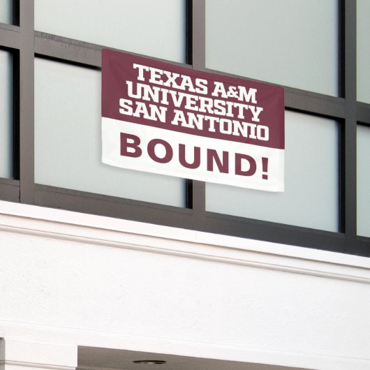 Texas A&M University - San Antonio Banner (Äußeres Gebäude)