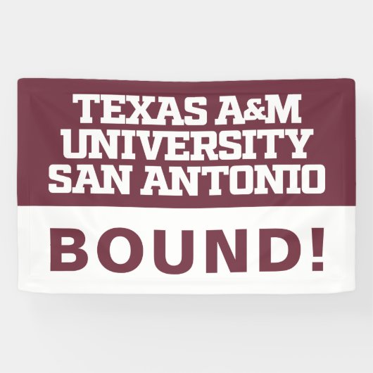 Texas A&M University - San Antonio Banner (Horizontal)