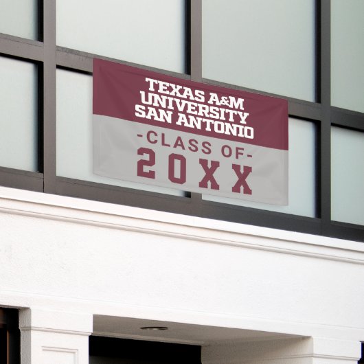 Texas A&M University - San Antonio Banner (Äußeres Gebäude)