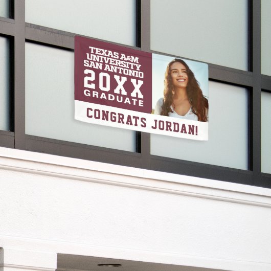 Texas A&M University - San Antonio Banner (Äußeres Gebäude)