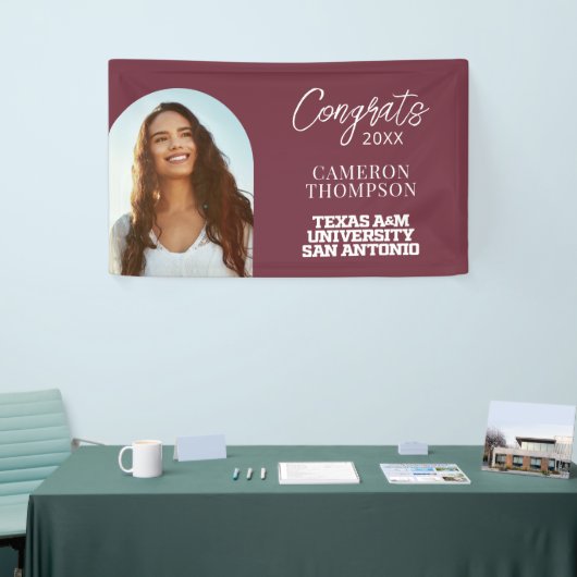 Texas A&M University - San Antonio Banner (Messeveranstaltung)