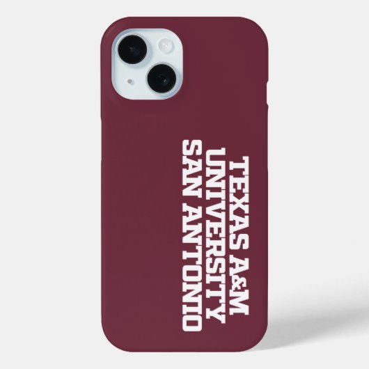 Texas A&M University - San Antonio Case-Mate iPhone Hülle (Rückseite)