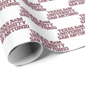Texas A&M University - San Antonio Geschenkpapier (Rolleneckpunkt)