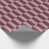 Texas A&M University - San Antonio Geschenkpapier (Ecke)