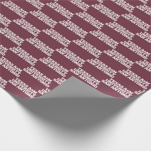 Texas A&M University - San Antonio Geschenkpapier (Ecke)