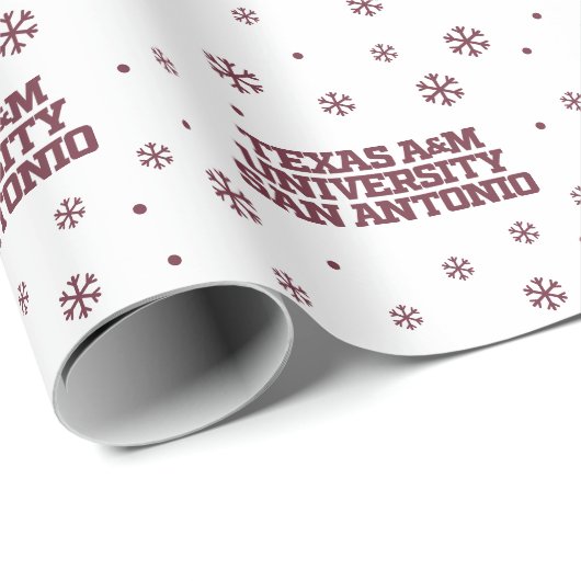 Texas A&M University - San Antonio Geschenkpapier (Rolleneckpunkt)