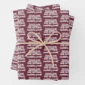 Texas A&M University - San Antonio Geschenkpapier Set (Beispiel)